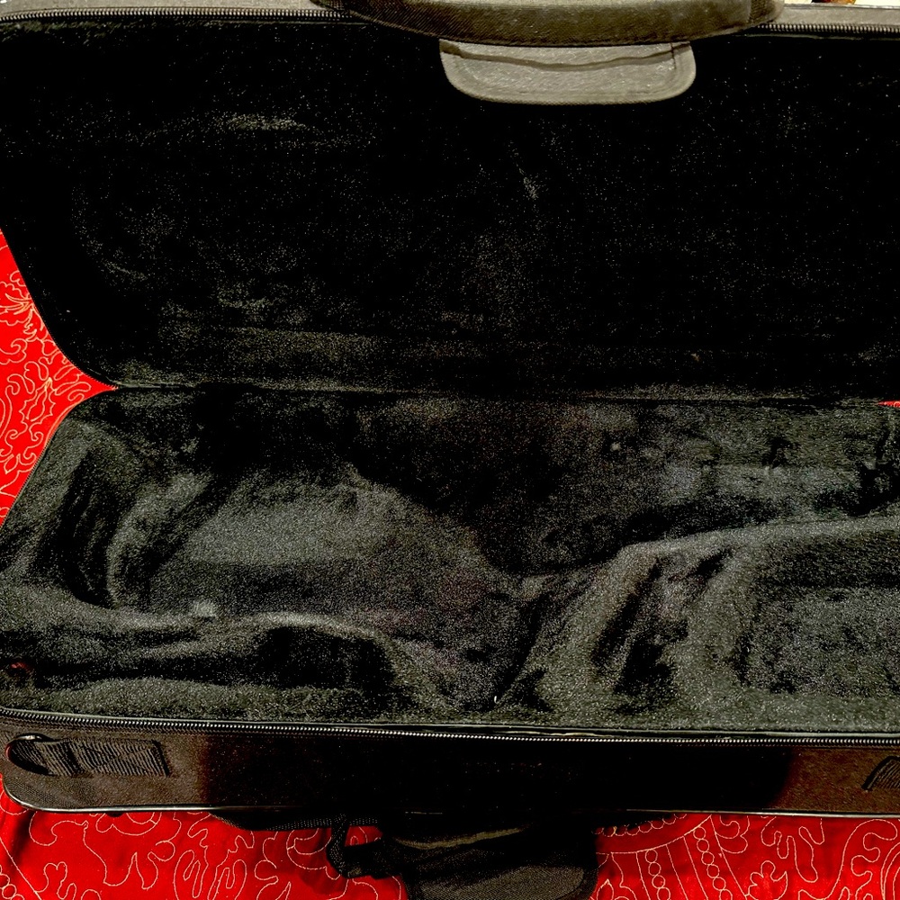 Used alto sax case with back straps